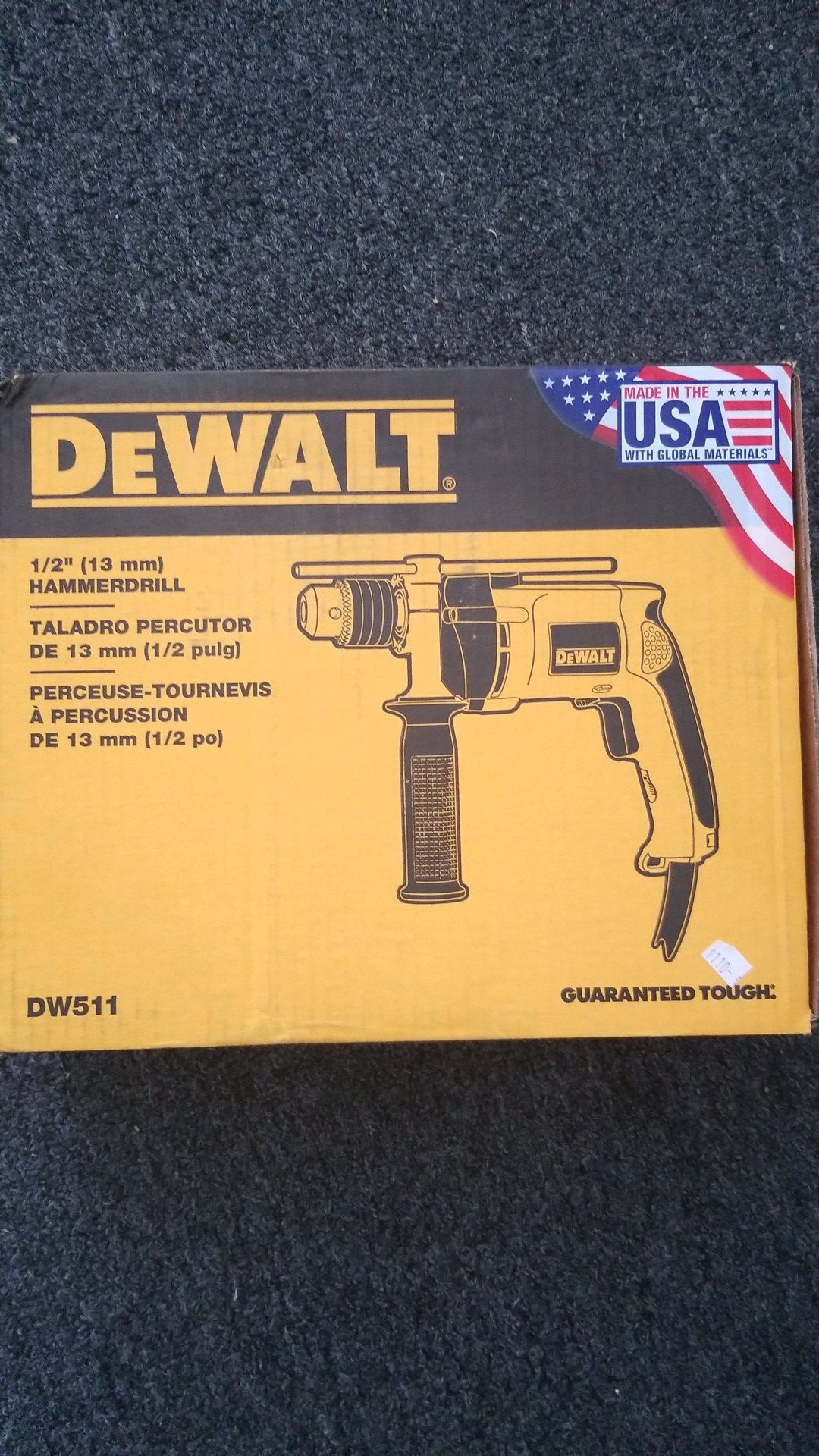 Dewalt Dw511 Hammer Drill