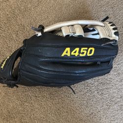 Wilson A450 Left Handed Glove
