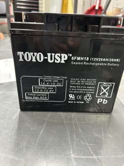 Toyo Batteries 6FMH18{12V20AH/20HR
