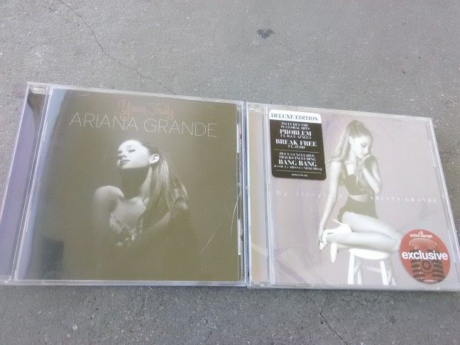 Ariana Grande Sealed Exclusive Walmart Cd Lot Of 2 With Bonus Tracks