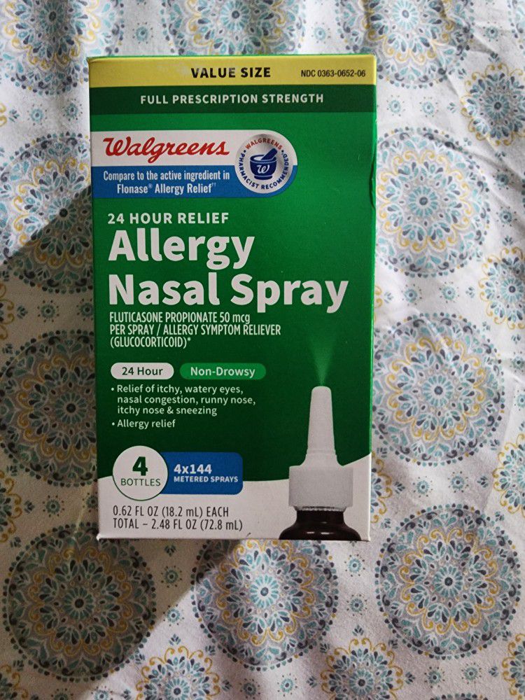 Allergy Nasal Spray 4 Pack 