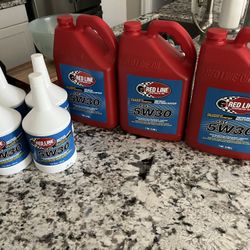 Redline 5w30 Full Synthetic (3 Gal, 4 Quarts)