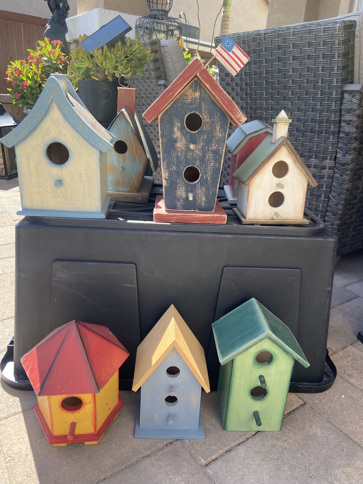 Rustic Birdhouses