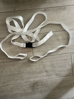 Nylon strap with loop ends