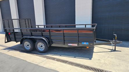 Carson Landscape Trailer 7x18-2 7k GVWR