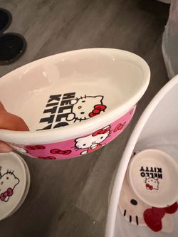 Hello Kitty pet bowl