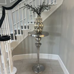 Silver Cocktail Table 