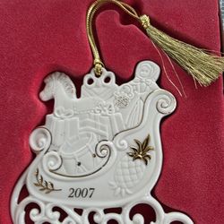 Lenox Wonderful Winter Sleigh 2007