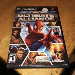 PS2 Game Marvel Ultimate Alliance