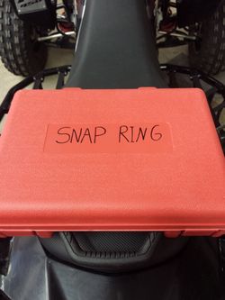 Snap ring pliar kit