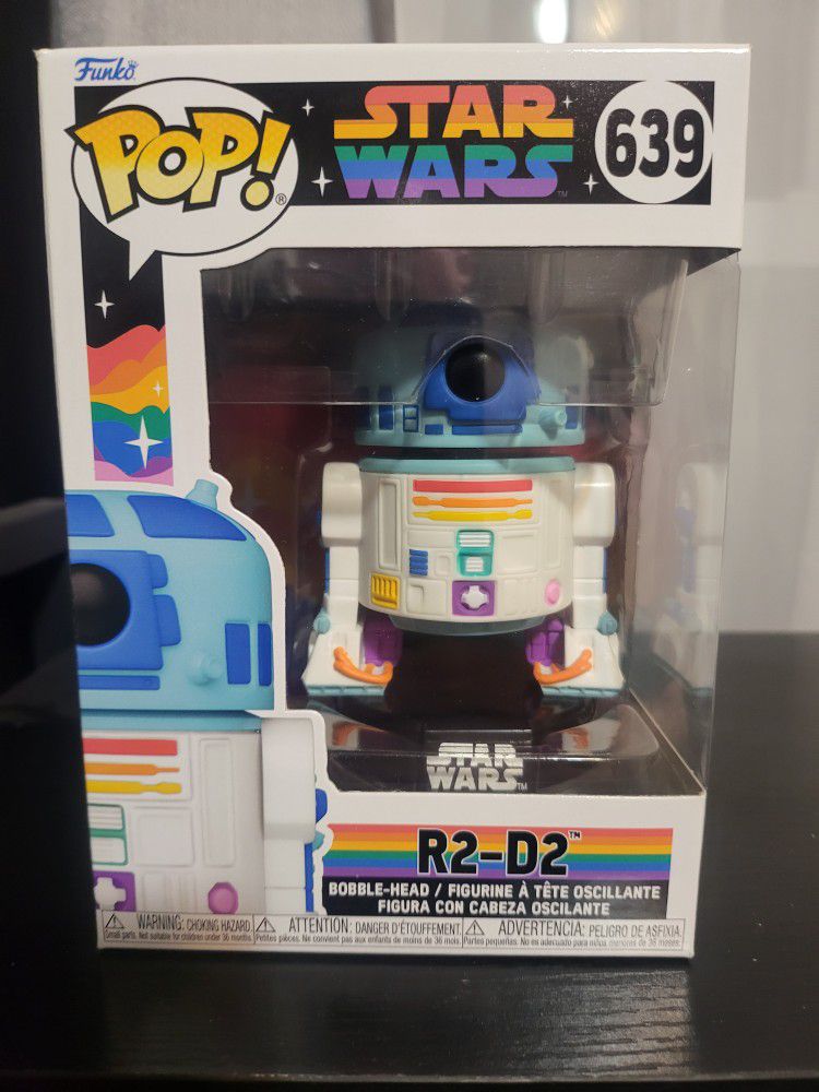 Funko Pop! Star Wars  R2D2 Pride Edition #639