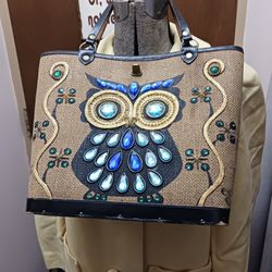Vintage Enid Collins  1967 Owl Handbag