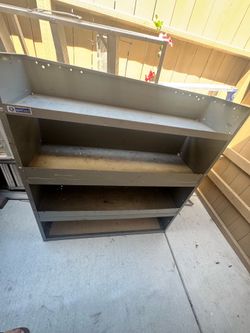 Ford Transit Connect Heavy-Duty Steel Cargo Shelving / Work Van Storage Rack