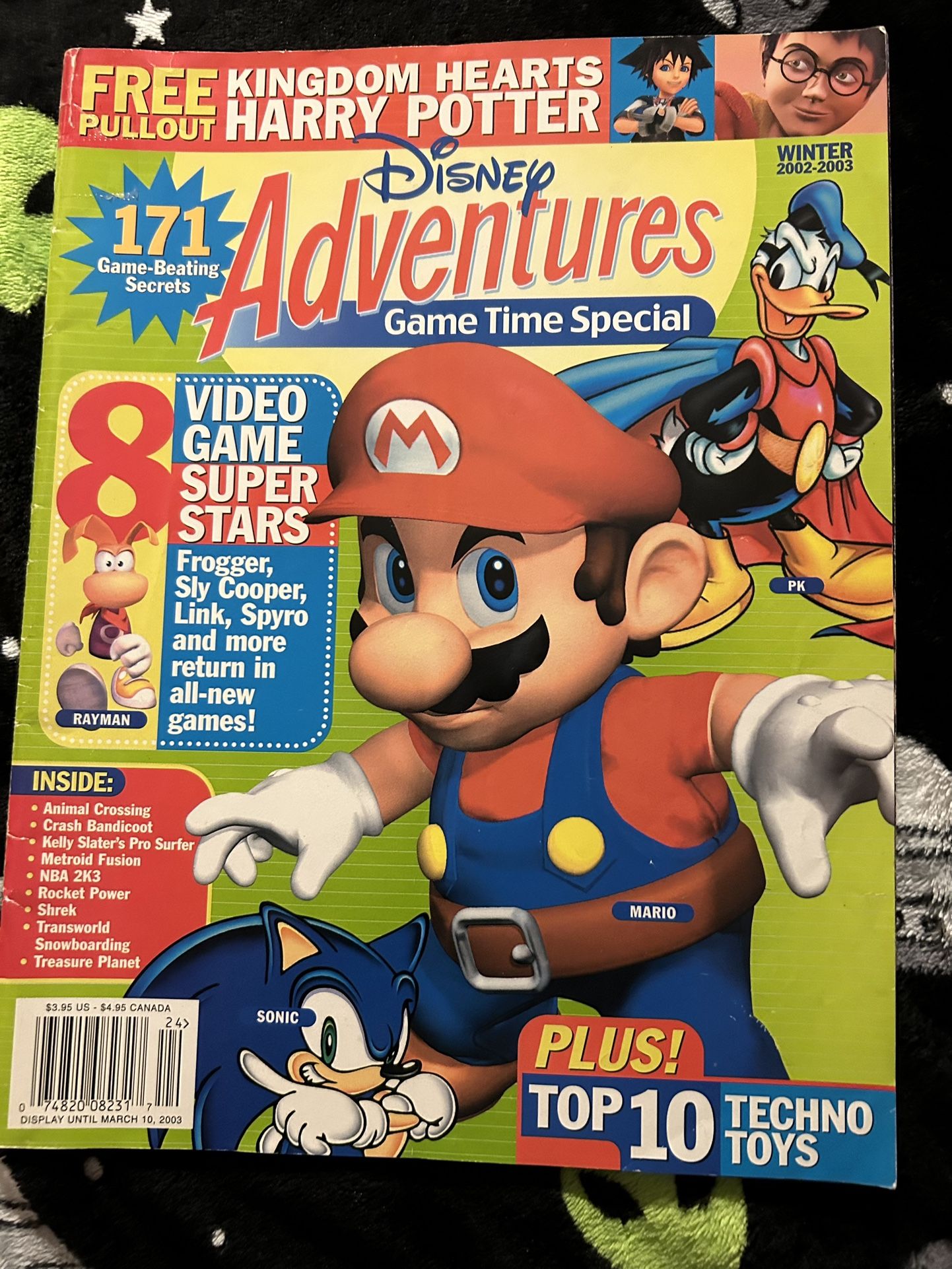 Disney Adventures Game Time Special, Winter 2002/2003