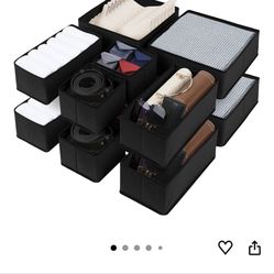 Set Of 12 Drawers Organizers New