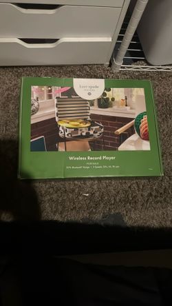 Kate Spade Wireless Record Player