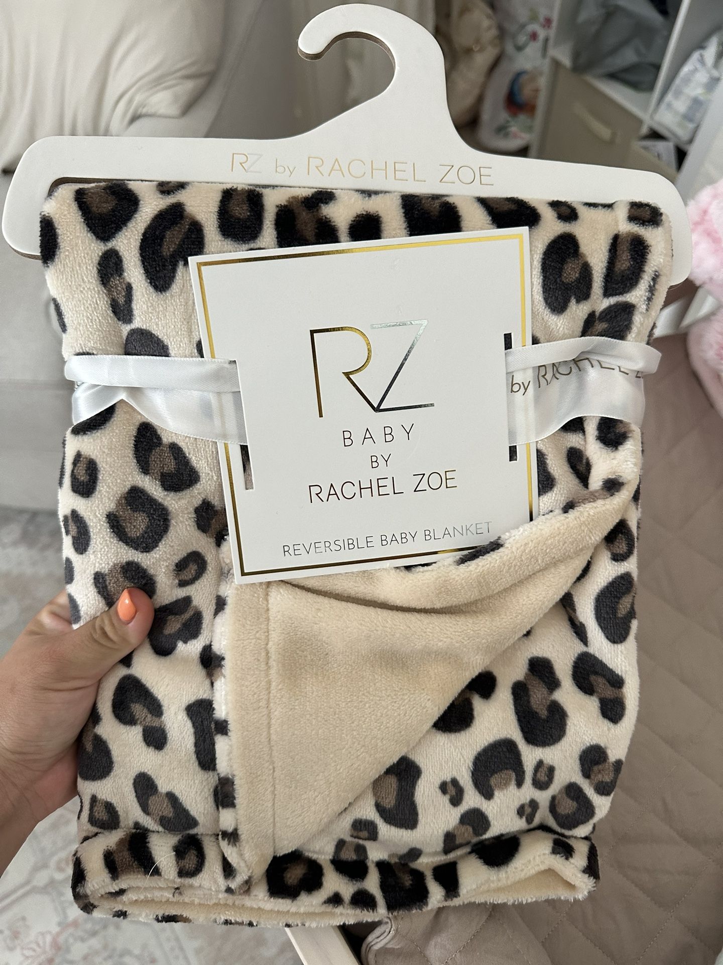 Leopard Print Baby Blanket