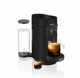 Nespresso by De'Longhi  Matte Black VertuoPlus Coffee and Espresso Maker