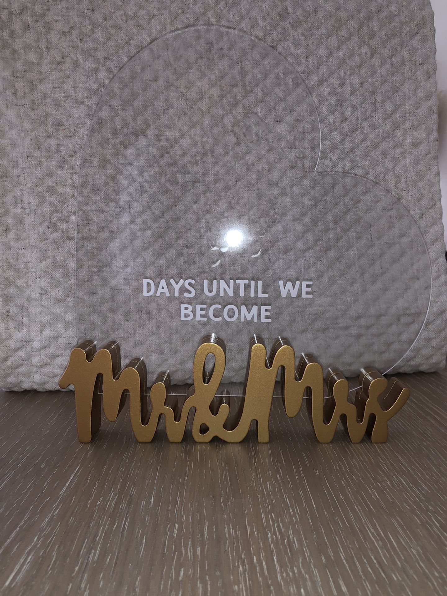 Countdown Sign