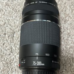 Canon EF 75-300 Lense 1:4 -5.6 