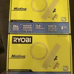 Ryobi 12’x3/8” Misting Kit (2 boxes)