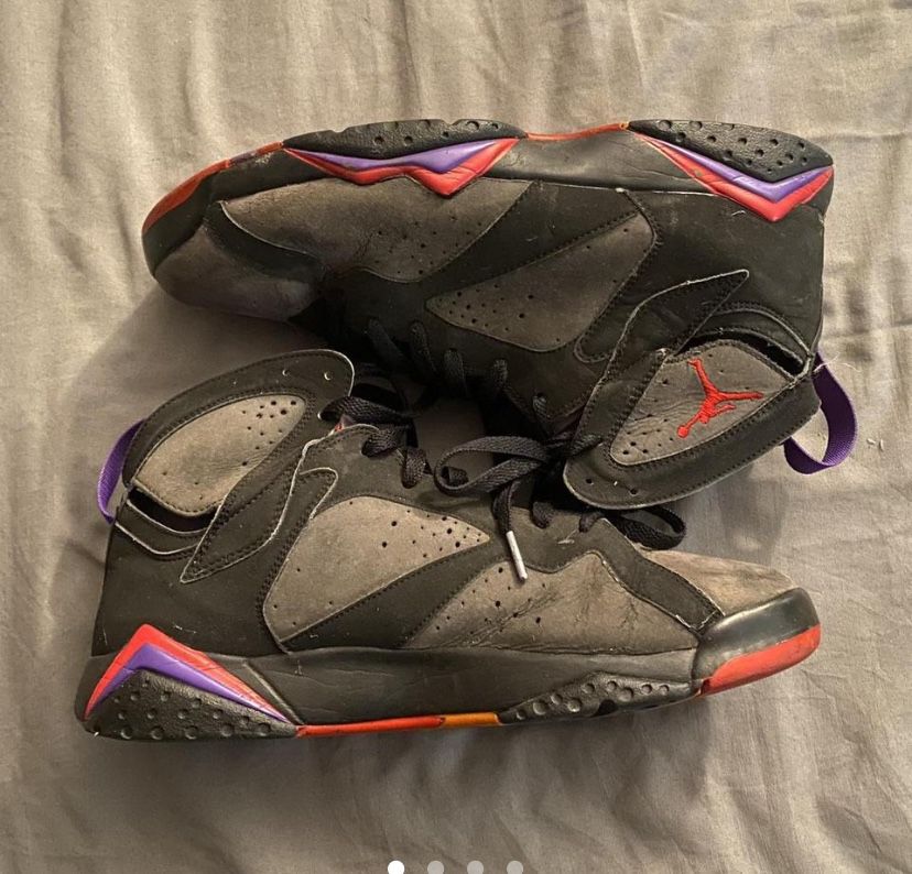 Nike Air Jordan VII Retro DMP Raptors Black Charcoal 304775 043