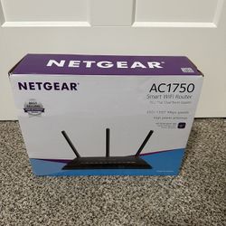 NETGEAR Nighthawk Smart Wi-Fi Router AC1750 