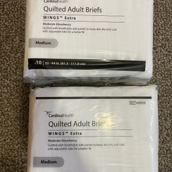 Quilted Adult Briefs 