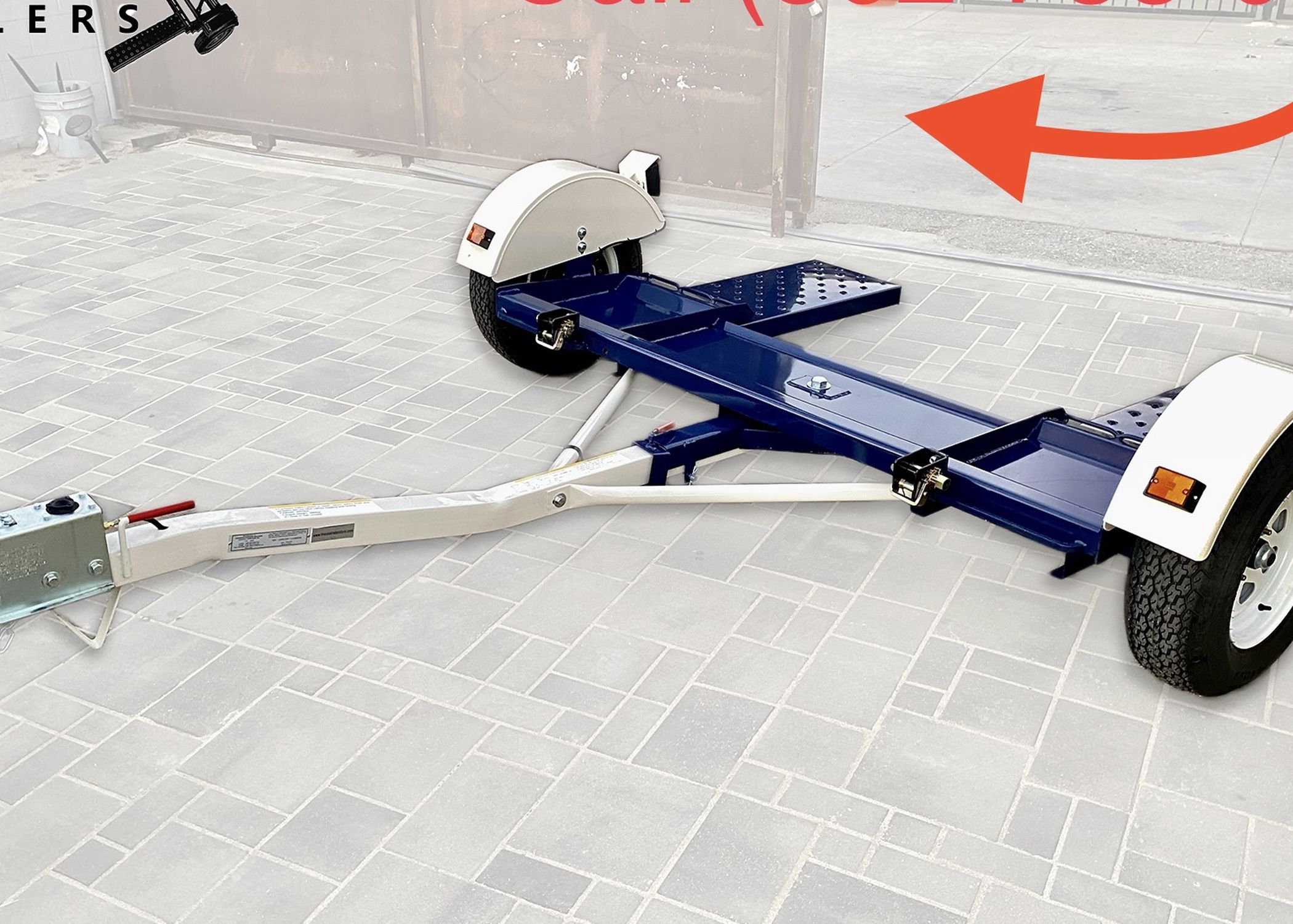 Car Tow Dolly - With Brakes