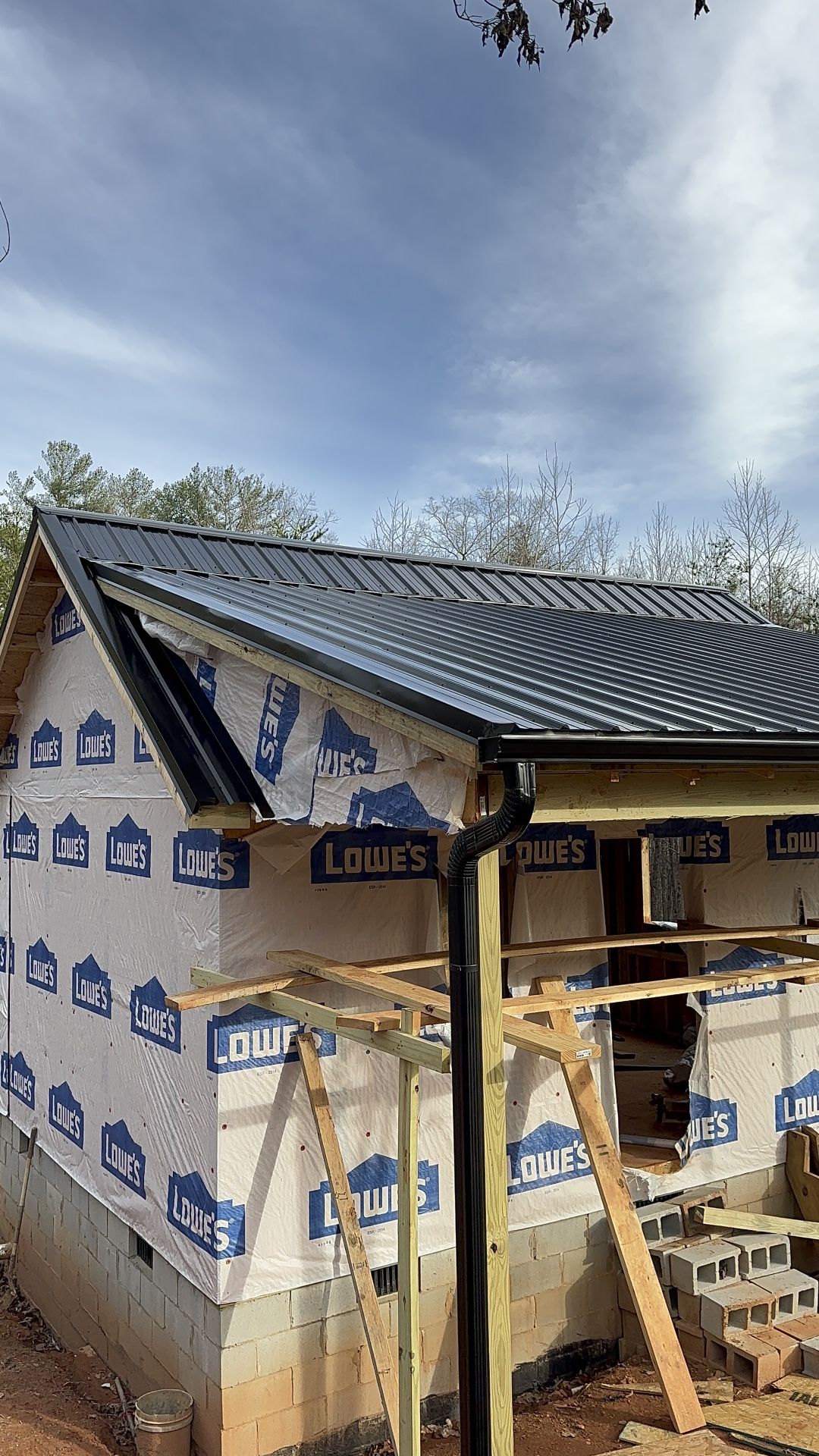 Metal Roof And Gutters