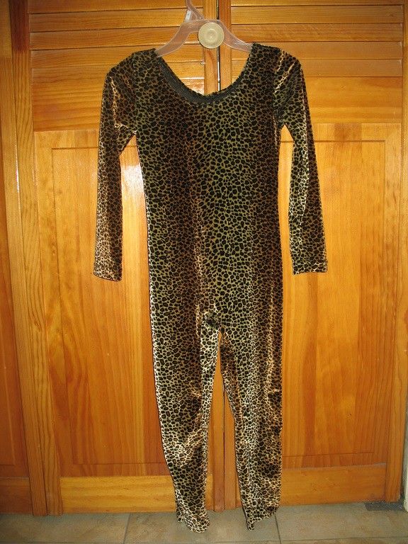 Halloween Cat suit costume, kids sz 4-6