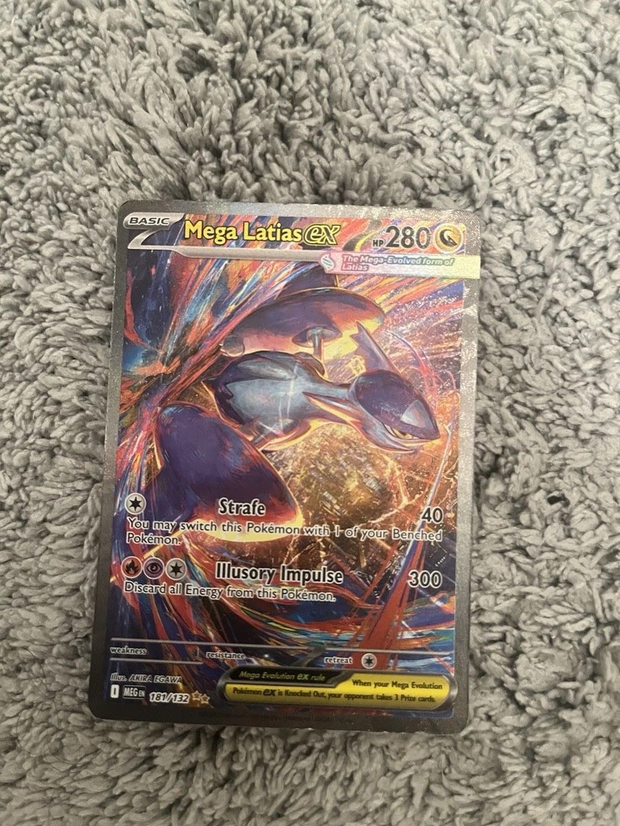 A Basic Mega Latias Ex 181 280 Hp Pokémon Card