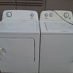 Set de lavadoras amana