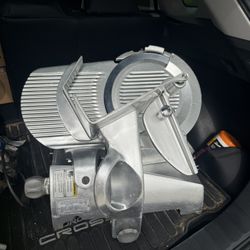 Hobart model edge volt 120 meet and cheese slicer 