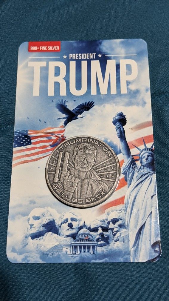 Trumpinator 1oz Silver Coin