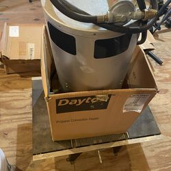Dayton 3VE47 propane convection heater