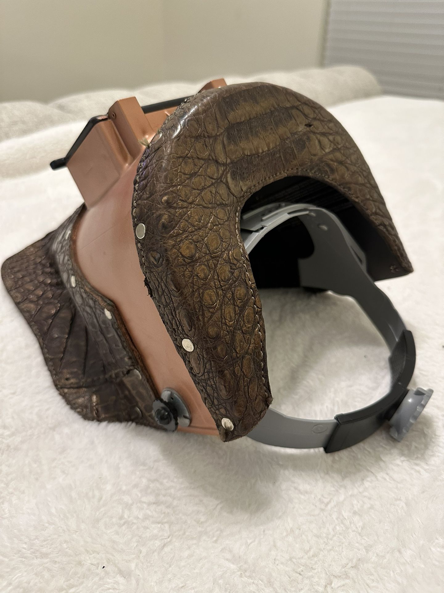 Alligator Leather Welding Hood for Sale in Houston, TX - OfferUp