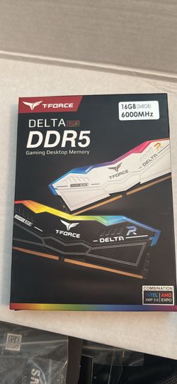 TForce Delta 16GB RAM white, computer, Pc, gaming, RGB