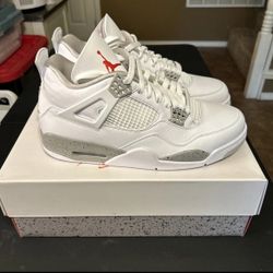 Jordan 4 White Oreo Men’s size 10
