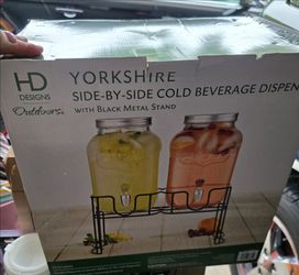 Side by Side Drink Dispenser