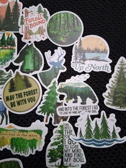 Forest Stickers  100 for $8