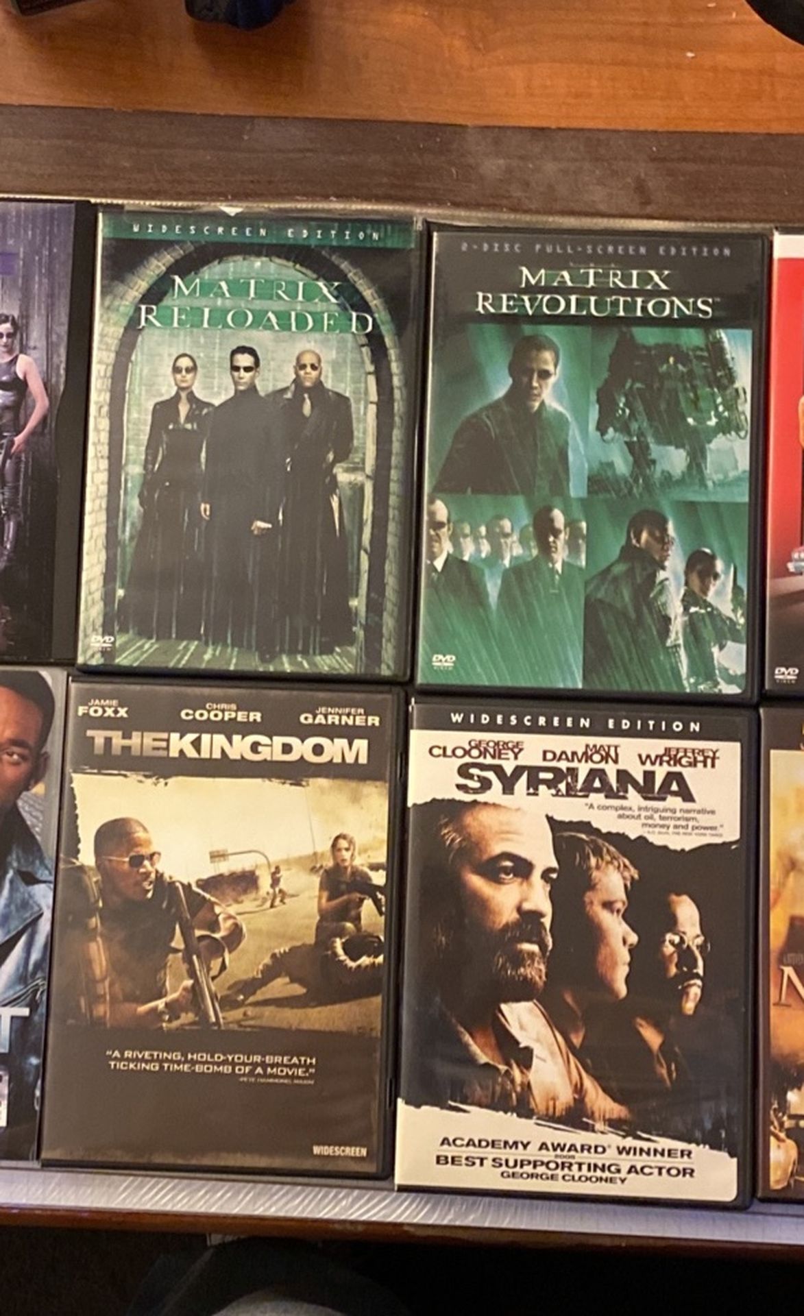 8 Dvds As Shown