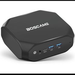Bosgame AMD Ryzen 3 3200U Mini PC 3.5GHZ 256GB 8GB DDR4 W11 Pro 4k Dual HDMI