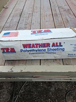 Weather All Polyetylene Sheeting by TRM Manufacturing