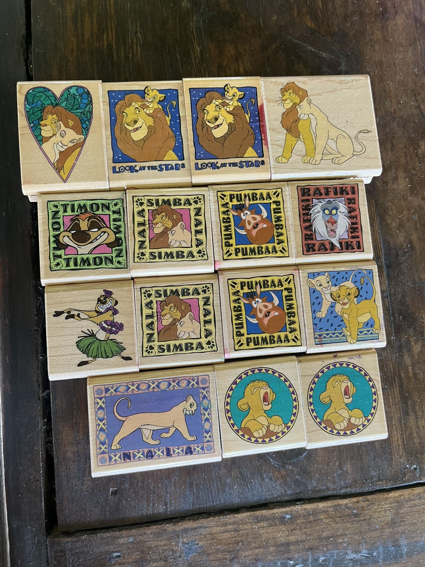 Disney’s Lion King Rubber Stamps