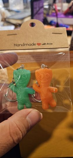Sour Patch Kid Keychains Any Color