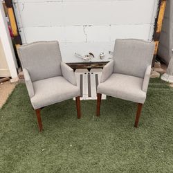 Household Tufted Pair Of Chairs For Home 