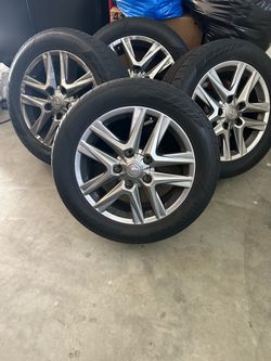 2015 Lexus LX570 OEM 20” Wheels & Tires