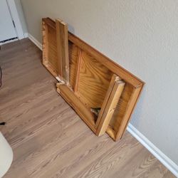 Wooden Desk Top With Legs