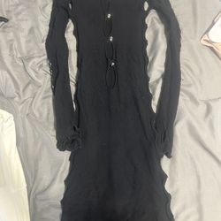 Black Mini Dress Poster girl 